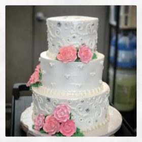 Buttercream Wedding Cakes - Azucar Bakery