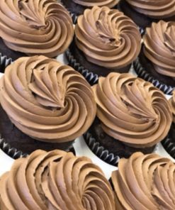 cupcakes with chocolate buttercream